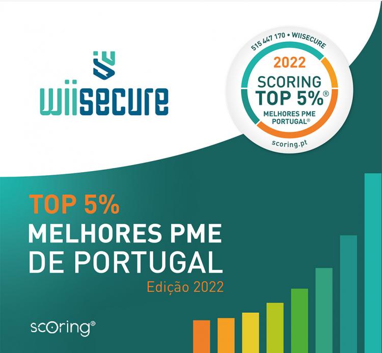 Certificação TOP 5% Melhores PME de Portugal